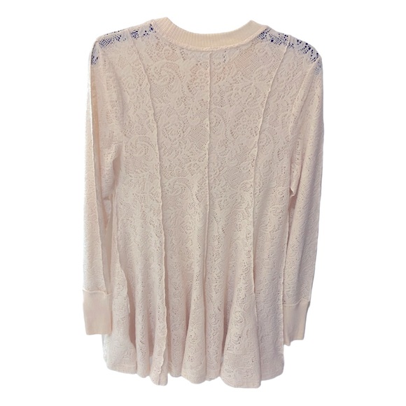 NWT Free People Coffee in the Morning Lace Tunic, Sz Small - Picture 11 of 12